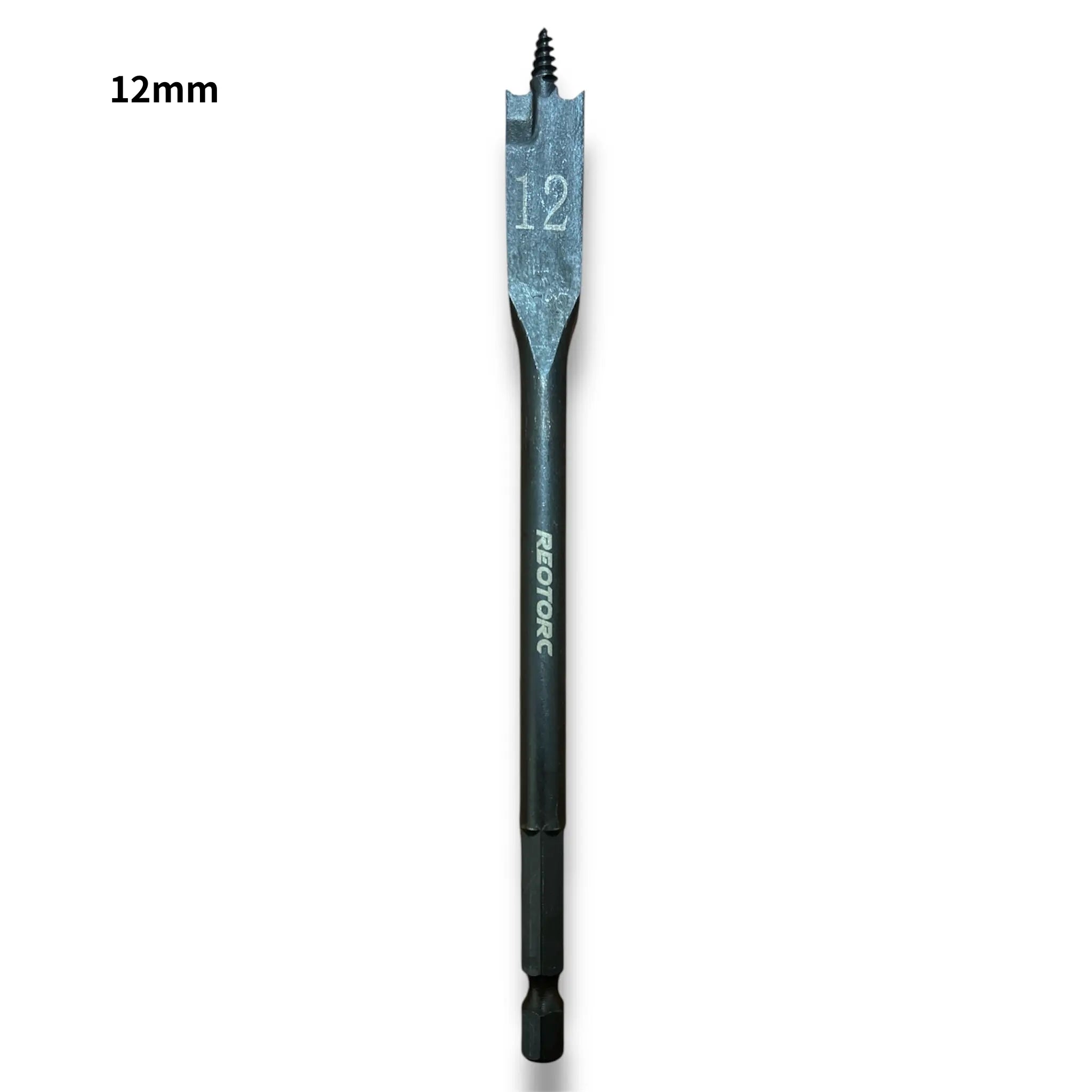 REOTORC 12mm x 152mm Self Cut Timber Spade Bit