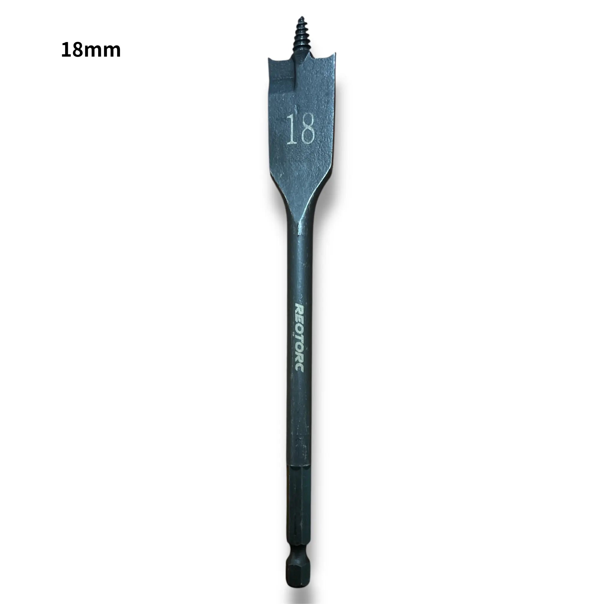 REOTORC 18mm x 152mm Self Cut Timber Spade Bit