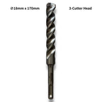 18mm 3-Cutter Head SDS-Plus Hammer Drill Bits