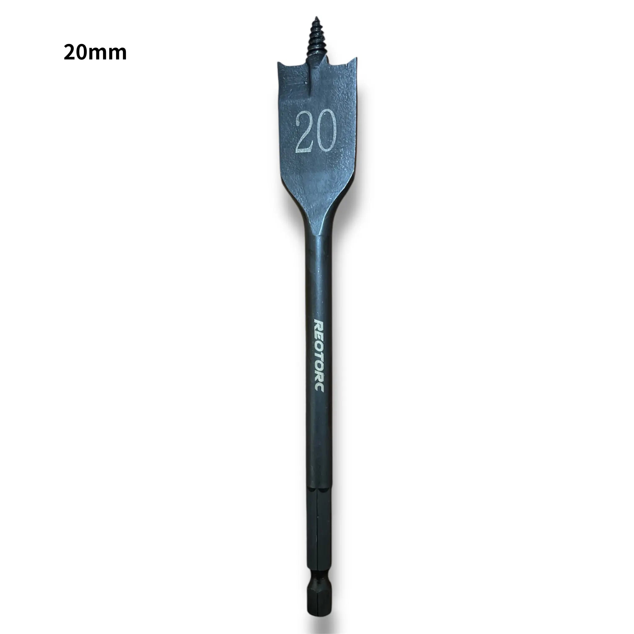 REOTORC 20mm x 152mm Self Cut Timber Spade Bit
