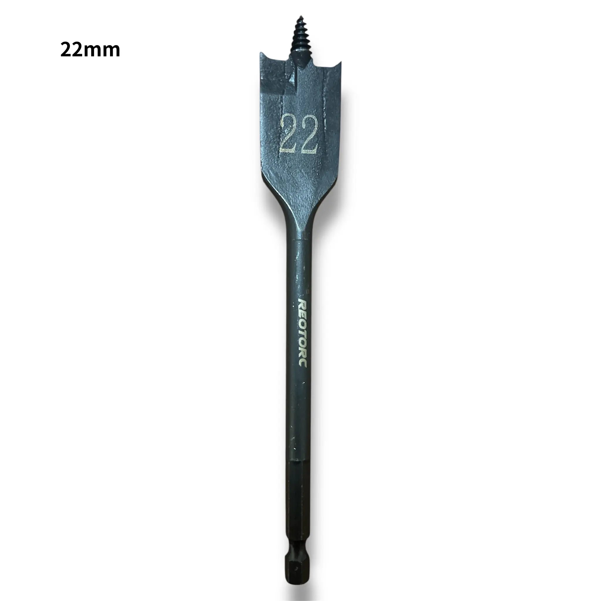 REOTORC 22mm x 152mm Self Cut Timber Spade Bit