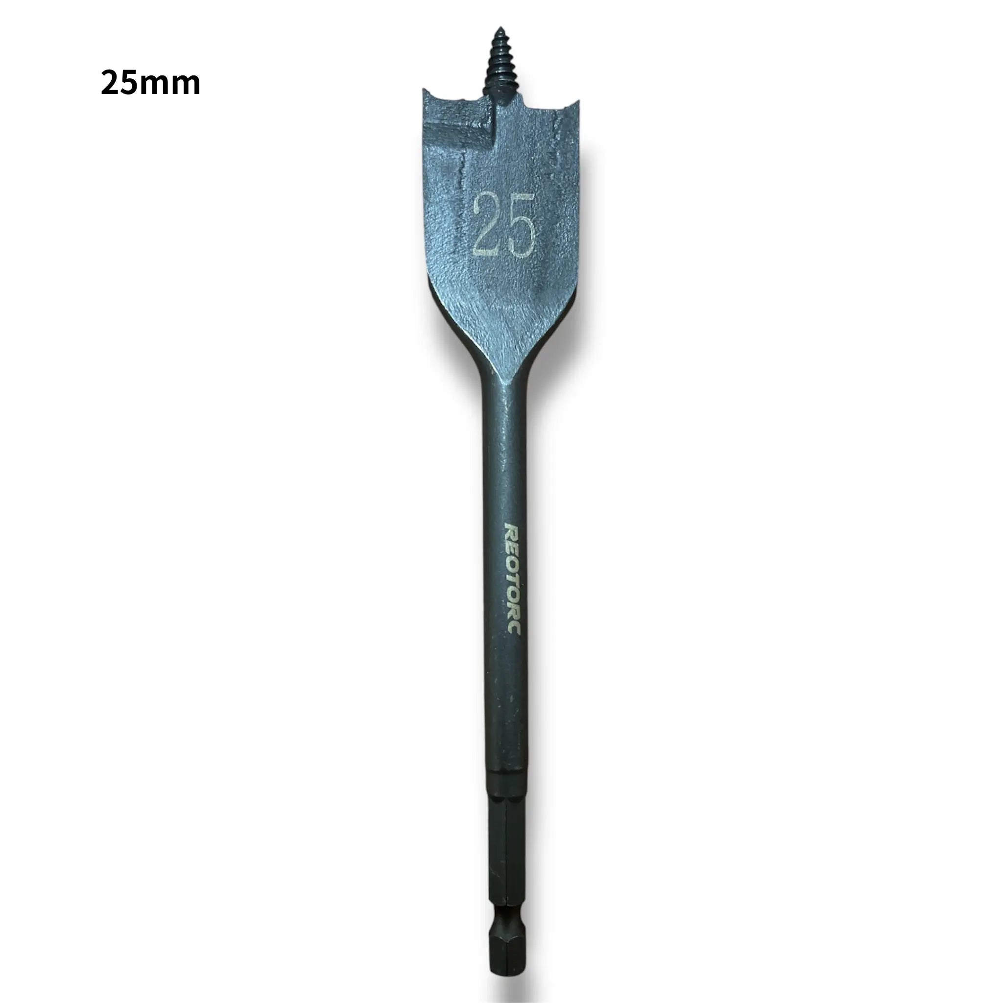 REOTORC 25mm x 152mm Self Cut Timber Spade Bit
