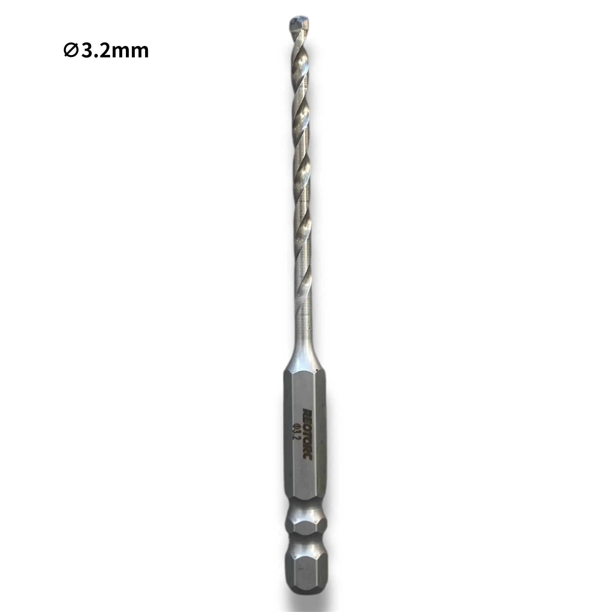 REOTORC 3.2mm Tungsten Carbide Multi-Material Drill Bit