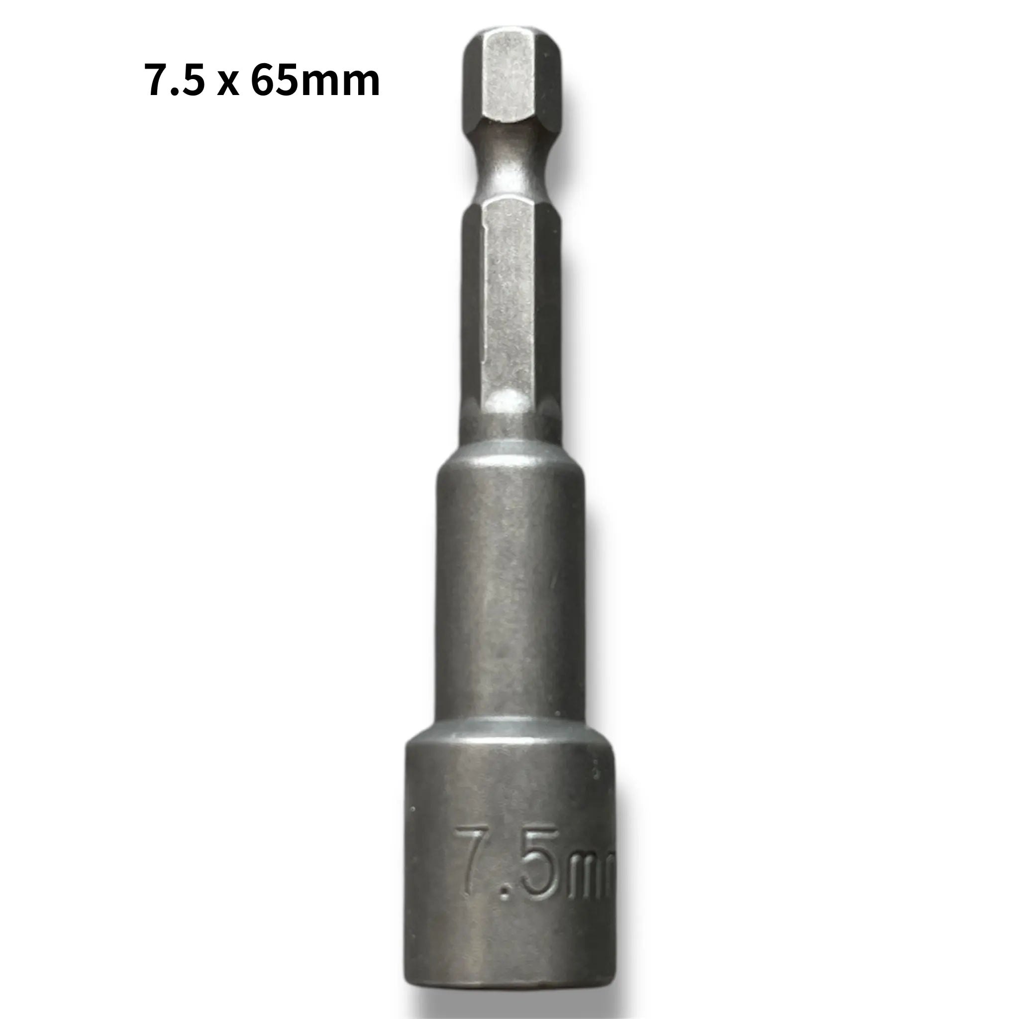 7.5 X 65mm Magnetic Nutsetter Impact Bit