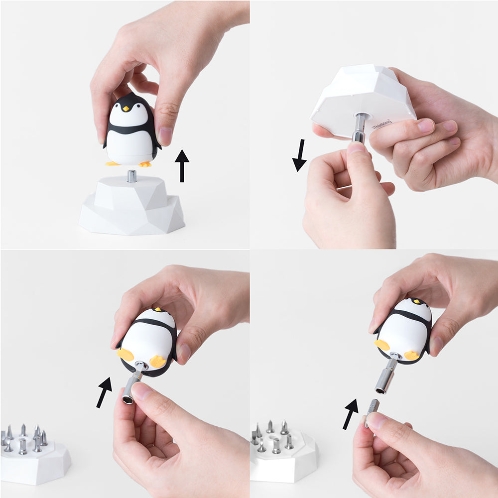 iThinking Penguin with Ice Block Screwdriver Set