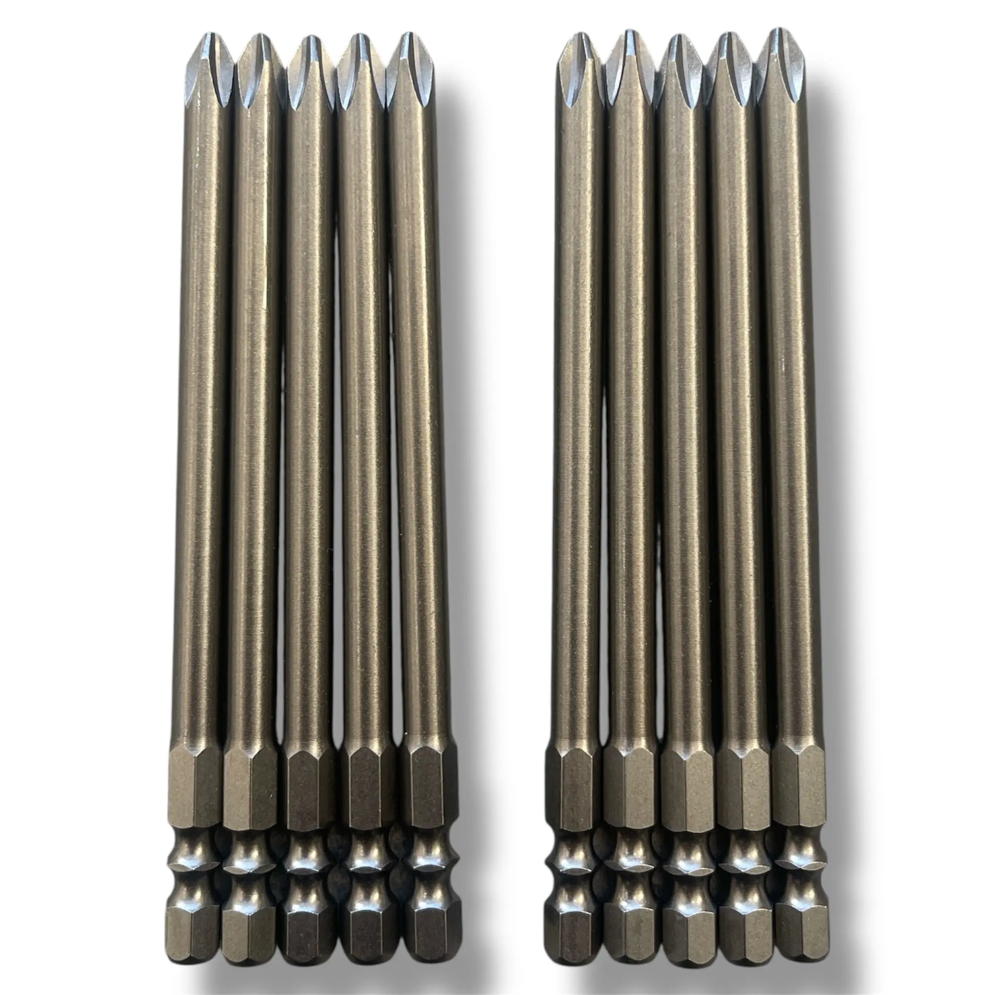 PH2 x 110mm Phillips Screwdriver Bit - 10 Pec