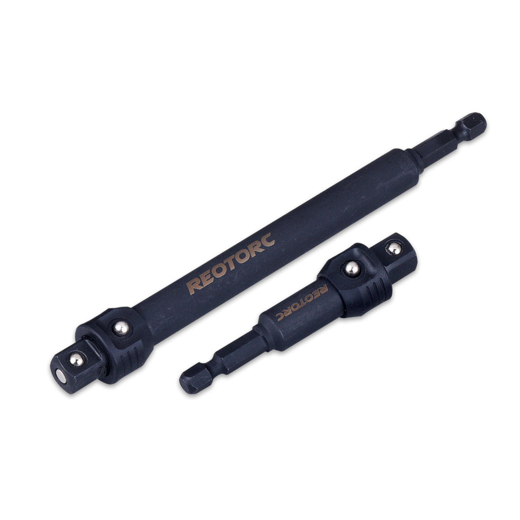 REOTORC Power Shank Locking Square Drive long and short versions side by side