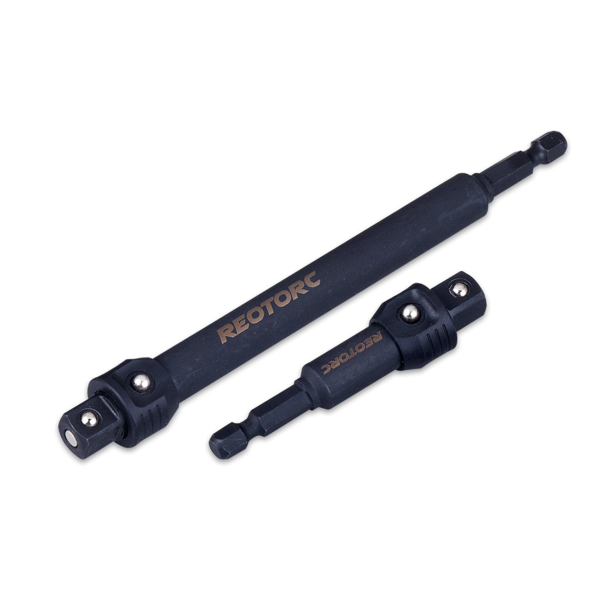 REOTORC Power Shank Locking Square Drive long and short versions side by side