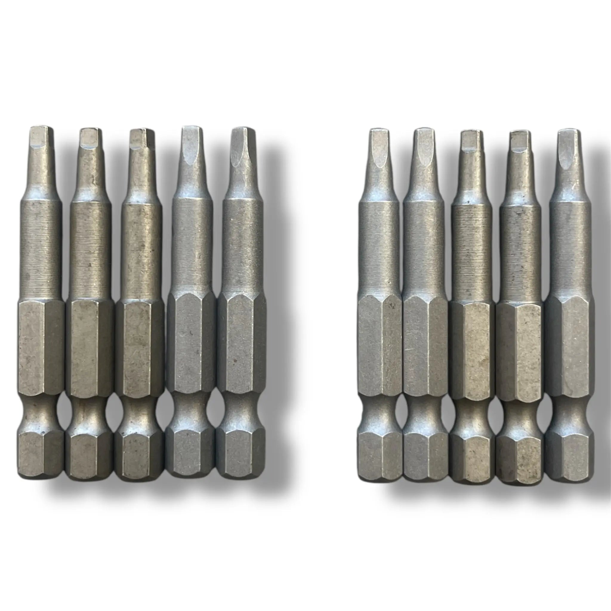 SQ2 x 50mm Square Screwdriver Bit - 10 Pec