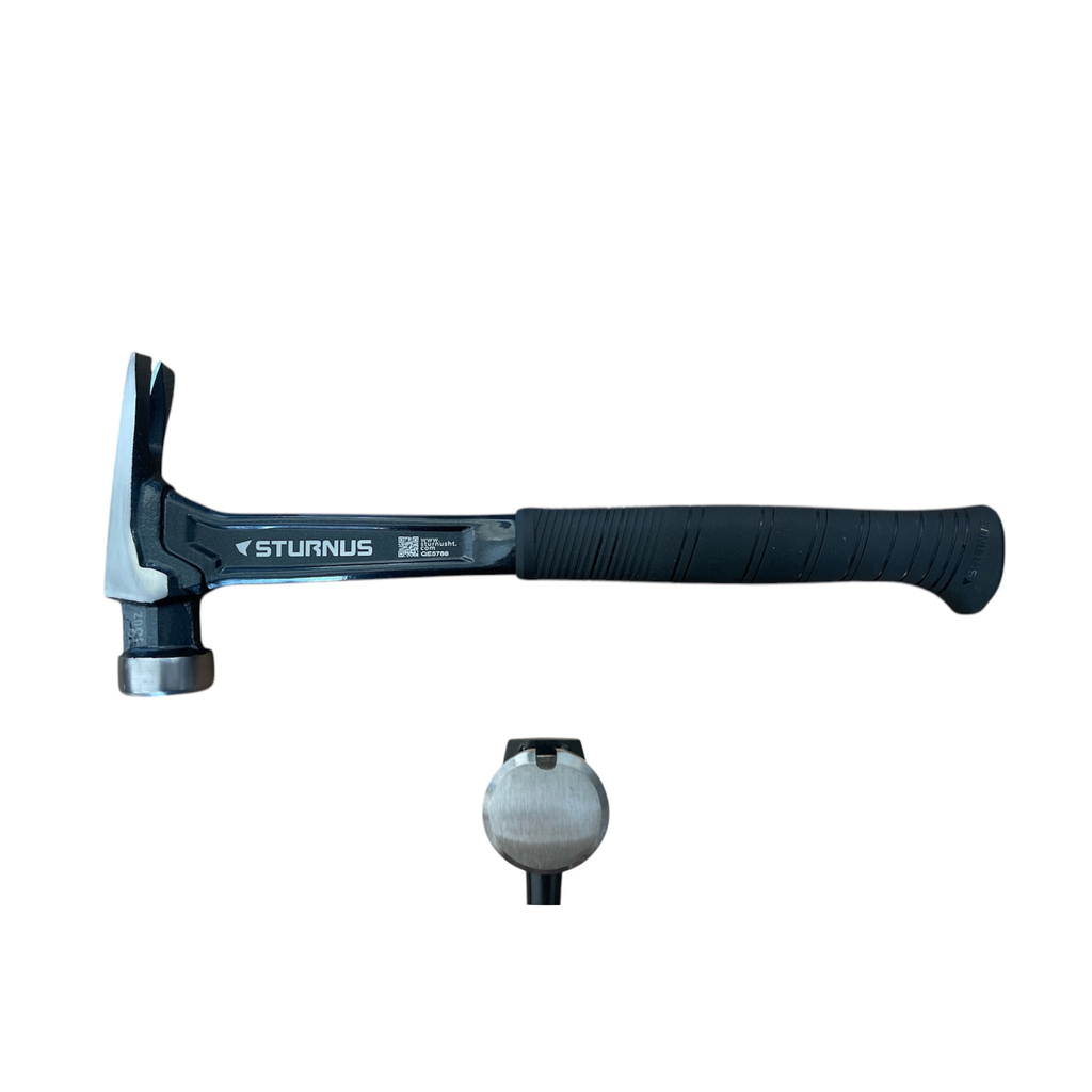 STURNUS short handle hammer in graphite color with smooth face