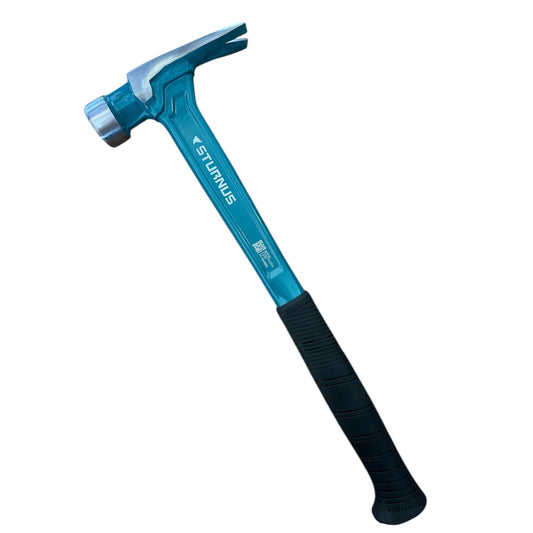 Sturnus Long Handle 13oz Claw Hammer (Turquoise)