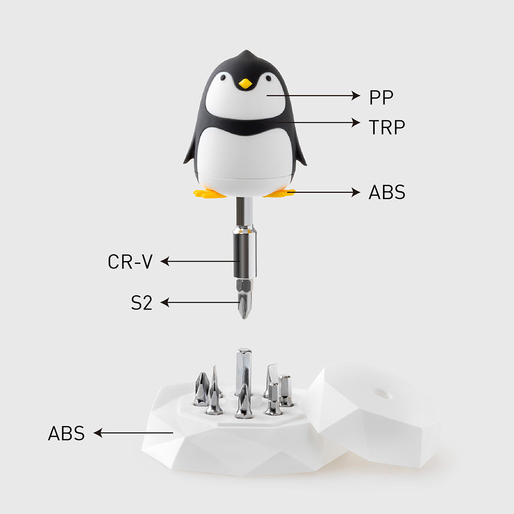 iThinking Penguin with Ice Block Screwdriver Set